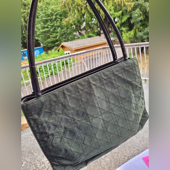 Sold❌AUTHENTIC Vintage CD Nylon Shoulder Bag - Picture 2 of 15